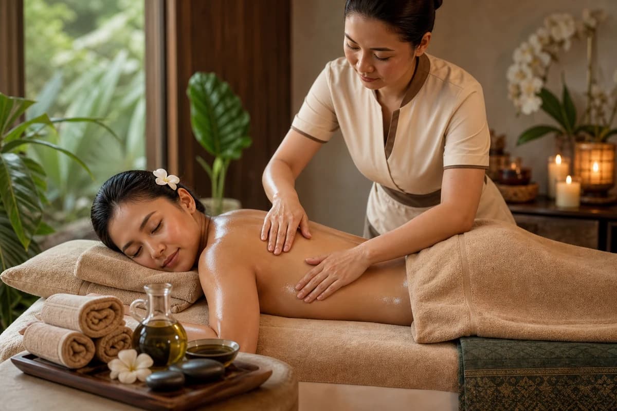 Combination Massage service at Cradle Massage and Wellness Spa