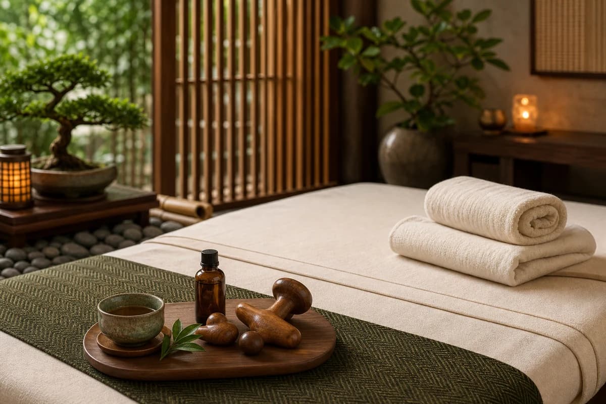 Shiatsu service at Cradle Massage and Wellness Spa