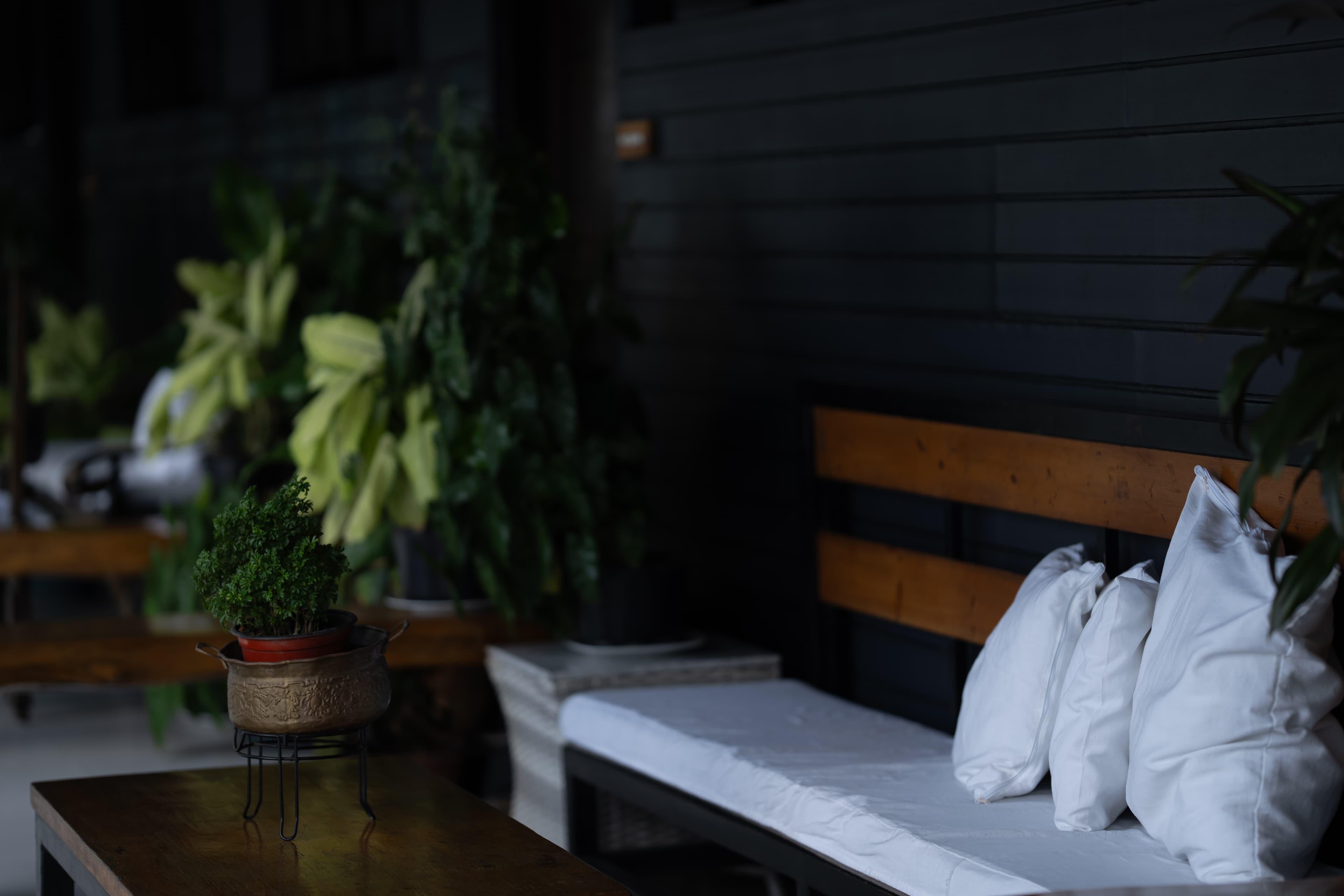 Calm in-spa treatment room at Cradle